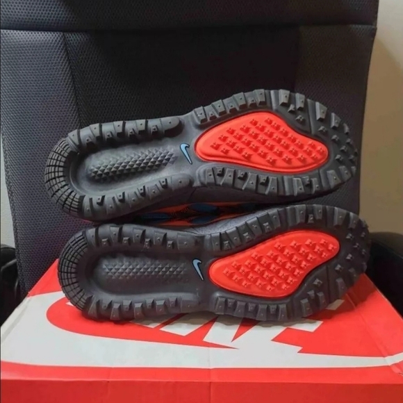 ❤️ Men Size 13 - Nike Air Max 270 Bowfin Red Teal - Picture 5 of 7